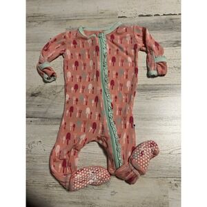 Kickee Pants Garden Tools Ruffle Footie 0-3m